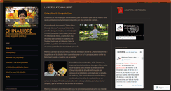 Desktop Screenshot of chinalibrelapelicula.com